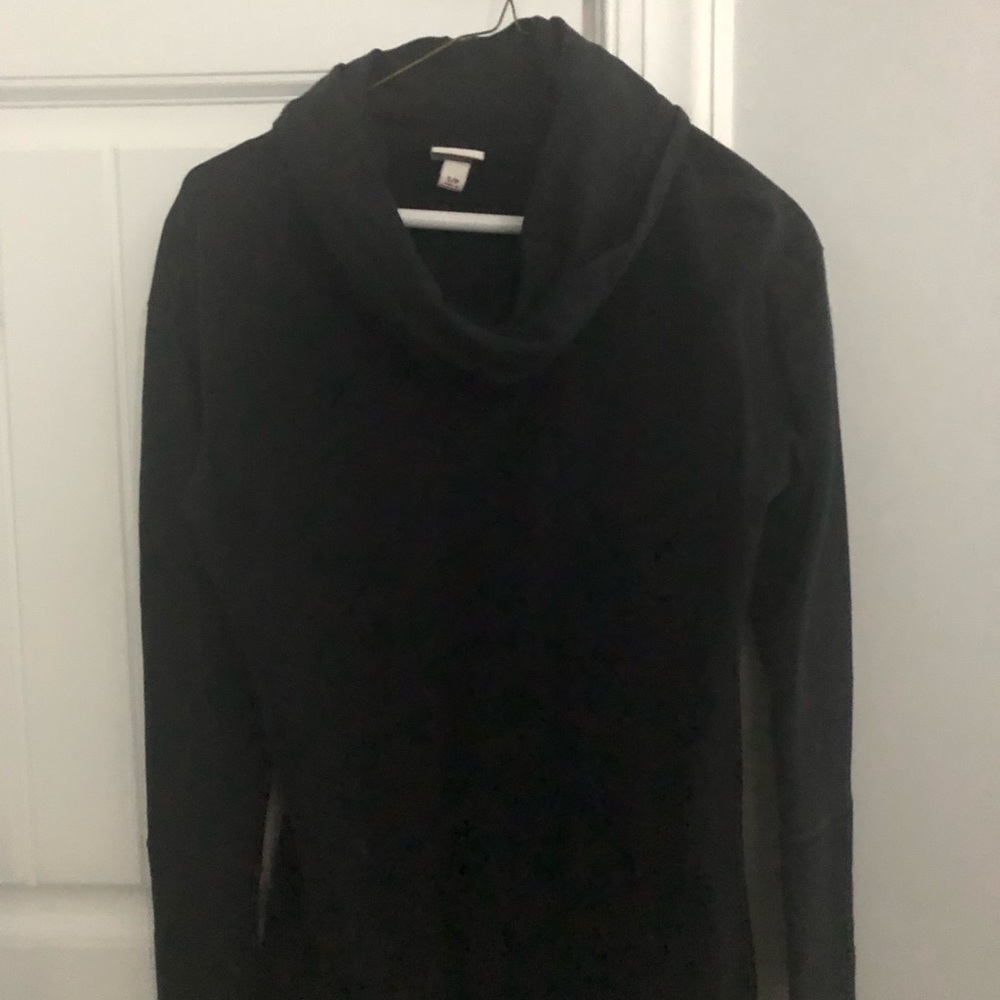 Merona black turtleneck tunic